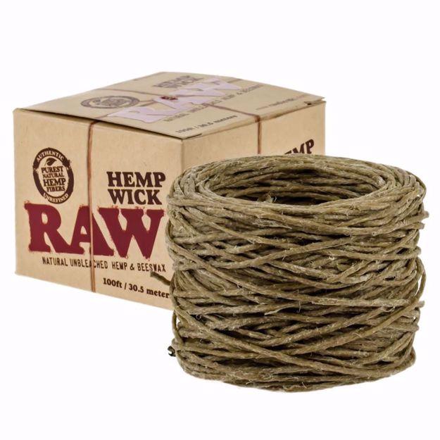 RAW Hemp Wick Ball - 100ft / 30.5 Meters - SmokeZone 420