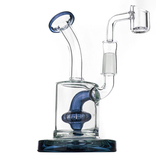 6.5" Shower Perc Hanger Banger Dab Rig - SmokeZone 420