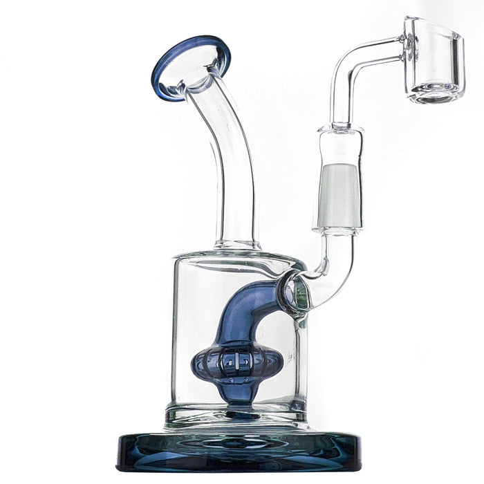 6.5" Shower Perc Hanger Banger Dab Rig - SmokeZone 420