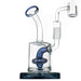 6.5" Shower Perc Hanger Banger Dab Rig - SmokeZone 420