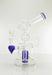 9" Color Shower Perc Mohawk Water Pipe - SmokeZone 420