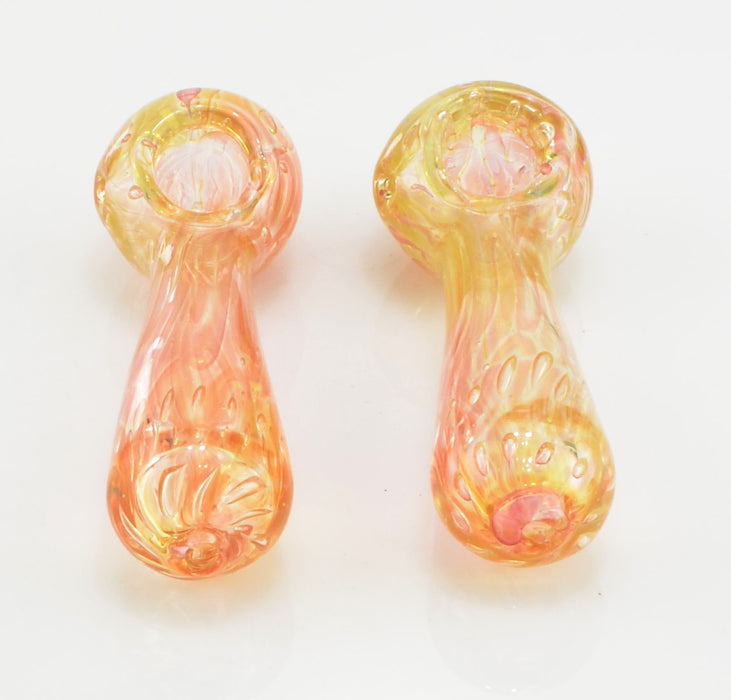 5" Full Rose Gold Fumed Hand Pipe - SmokeZone 420