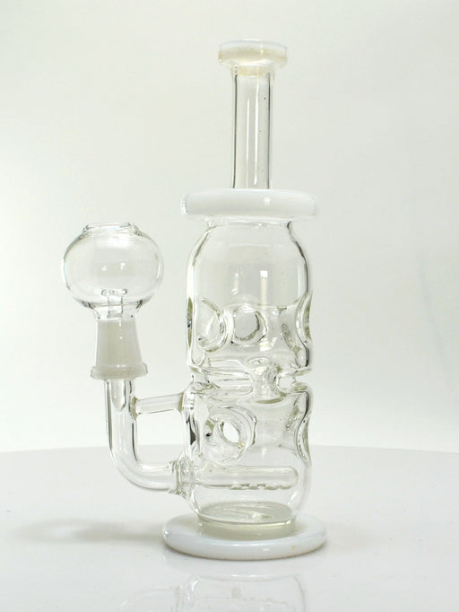 8" Faberge Egg Inline Perc Dab Rig - SmokeZone 420