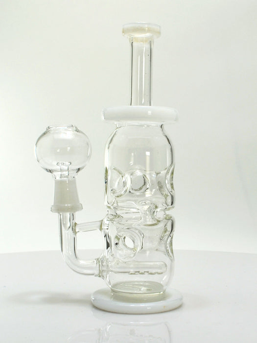 8" Faberge Egg Inline Perc Dab Rig - SmokeZone 420