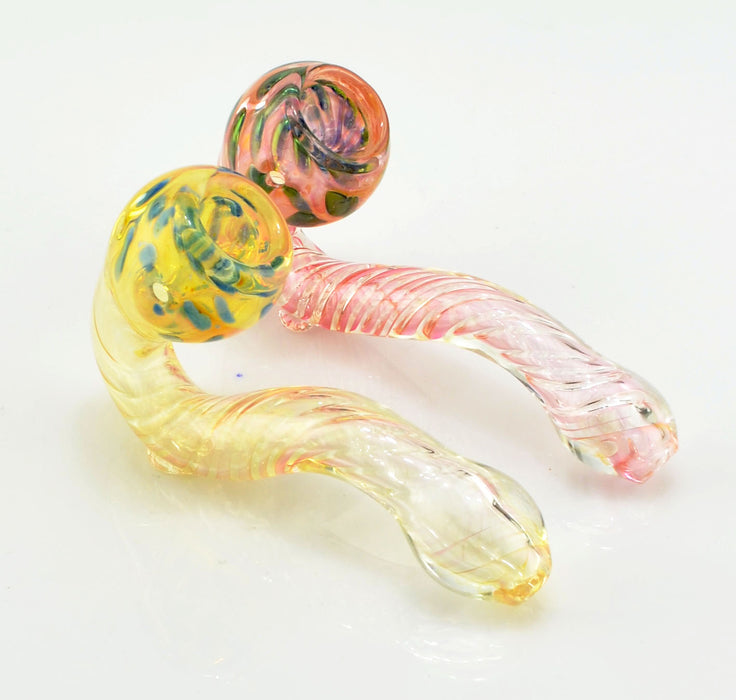 5" Rose Gold Fumed Sherlock Pipe - SmokeZone 420