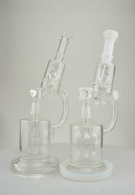 14" Microscope Double Chamber Water Pipe - SmokeZone 420