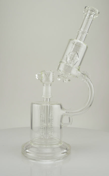 14" Microscope Double Chamber Water Pipe - SmokeZone 420