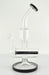 10 Inch Inline & Dome Perc Bent Mouth Water Pipe - SmokeZone 420