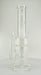 15" Heavy Clear Double Chamber Water Pipe - SmokeZone 420
