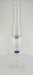 20" Double Tree Perc Stemless Water Pipe - SmokeZone 420