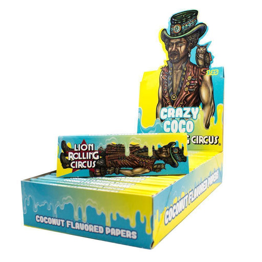 Lion Rolling Circus Flavored 1¼ Rolling Papers - Crazy Coco - SmokeZone 420