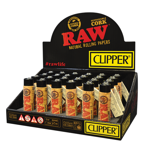 RAW Cork Clipper Lighter - SmokeZone 420