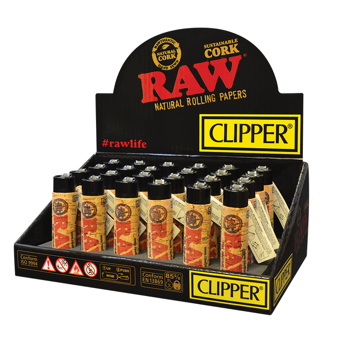 RAW Cork Clipper Lighter - SmokeZone 420