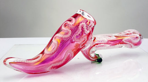 5" Gold Fumed Dagger Style Bubbler - SmokeZone 420