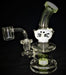 5" Shower Head Perk with Cat Face Mouth - SmokeZone 420