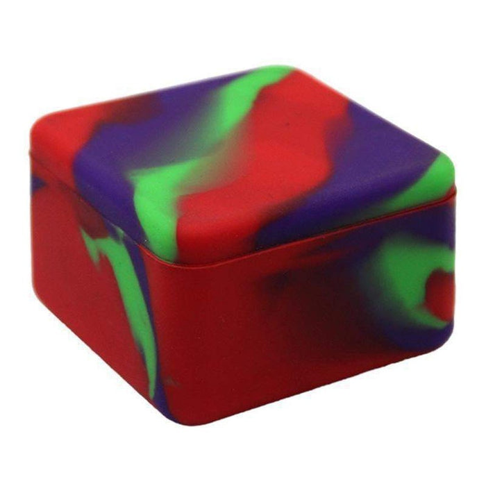 Square Silicone 27ml Jar - SmokeZone 420