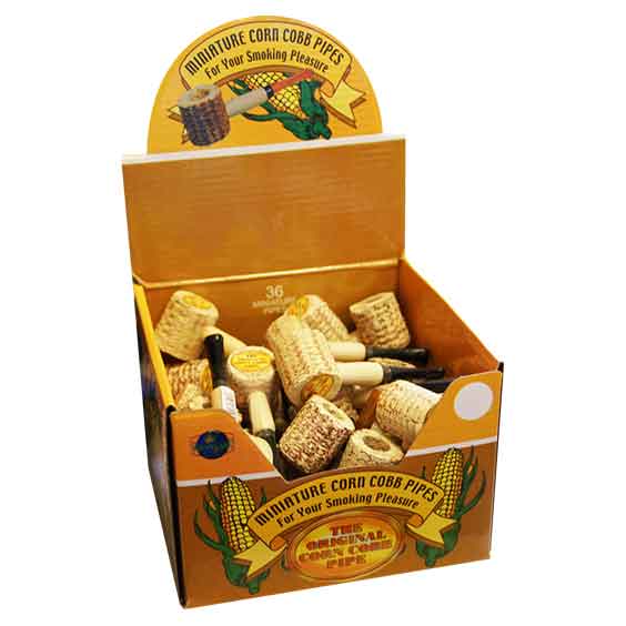 Miniature Corn Cob Pipes - SmokeZone 420