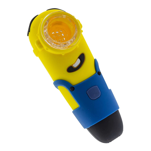 4" Silicone Minion Hand Pipe - SmokeZone 420