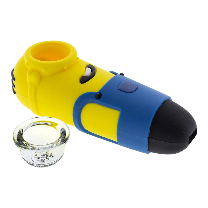 4" Silicone Minion Hand Pipe - SmokeZone 420