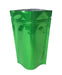 1/2 Ounce Green Mylar Bag (Pack of 50) - SmokeZone 420