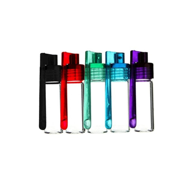 2.5" Glass Snuff Bullet (10 Pack) - SmokeZone 420