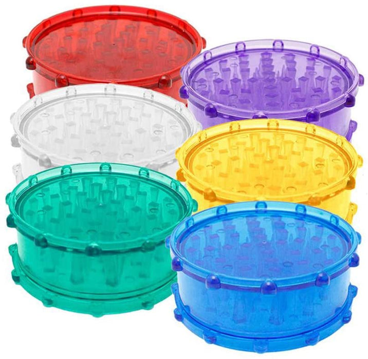 4" 2 Part Large Plastic Grinder - SmokeZone 420
