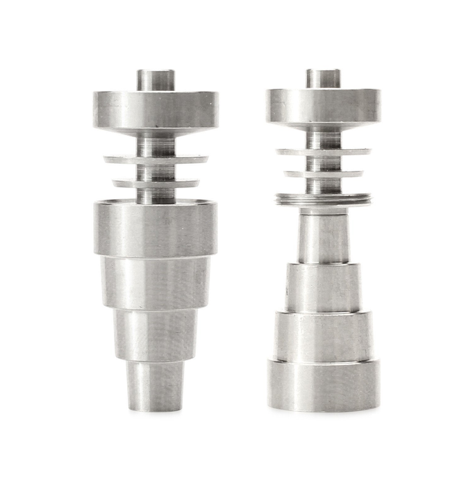 6-In-1 Universal Domeless Titanium Nail - SmokeZone 420