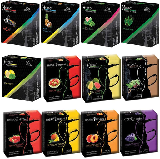 Hydro® Herbal Shisha 50g Carton - SmokeZone 420