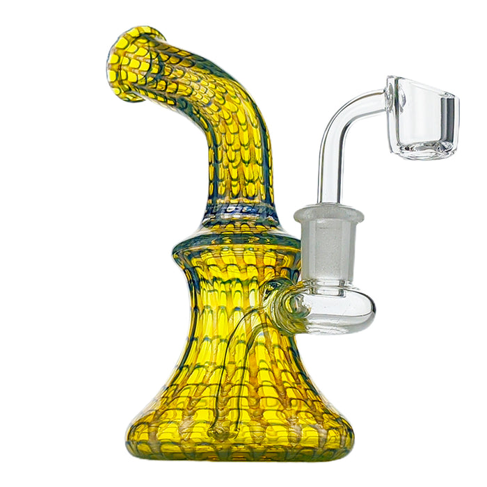6.5 Full Wrap Color Dab Rig - SmokeZone 420