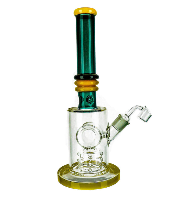 14" Cylinder Shower Perc Dab Water Pipe - SmokeZone 420