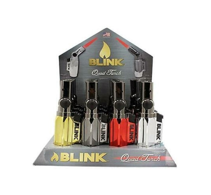 Blink Quad Torch (12 Per Box) - SmokeZone 420