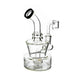 6" Thick Round Base Shower Perc Dab Rig - SmokeZone 420