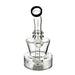 6" Thick Round Base Shower Perc Dab Rig - SmokeZone 420