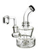 6" Thick Round Base Shower Perc Dab Rig - SmokeZone 420