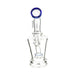 6" Base Shower Perc Clear Dab Rig - SmokeZone 420