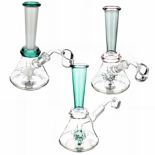 7" Beaker Sea Mine Perc Dab Rig - SmokeZone 420