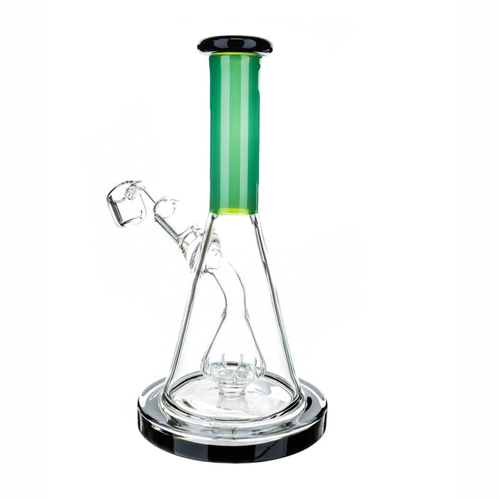 8" Color Tube Beaker Base Dab Rig - SmokeZone 420