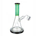 8" Color Tube Beaker Base Dab Rig - SmokeZone 420