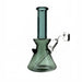 6" Full Smoke Grey Color Built In Downstem Dab Rig - SmokeZone 420