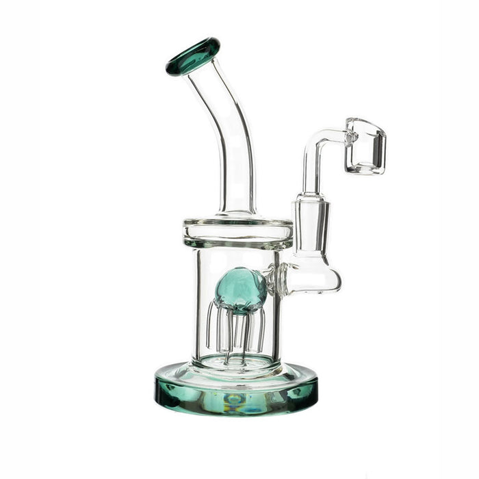 6" Mini Bent Mouth Tree Perc Dab Rig - SmokeZone 420