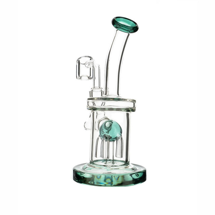 6" Mini Bent Mouth Tree Perc Dab Rig - SmokeZone 420