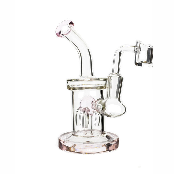 6" Mini Bent Mouth Tree Perc Dab Rig - SmokeZone 420