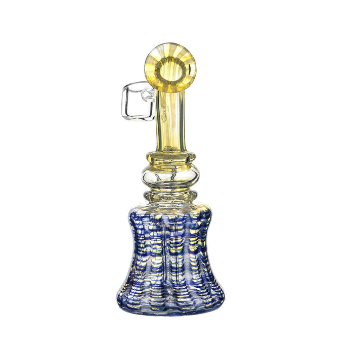 6" Fumed Mouth Wrap & Rake Dab Rig - SmokeZone 420