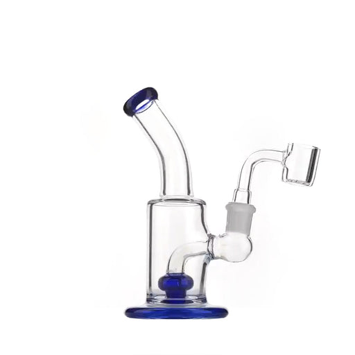 6" Bent Mouth Shower Perc Dab Rig - SmokeZone 420