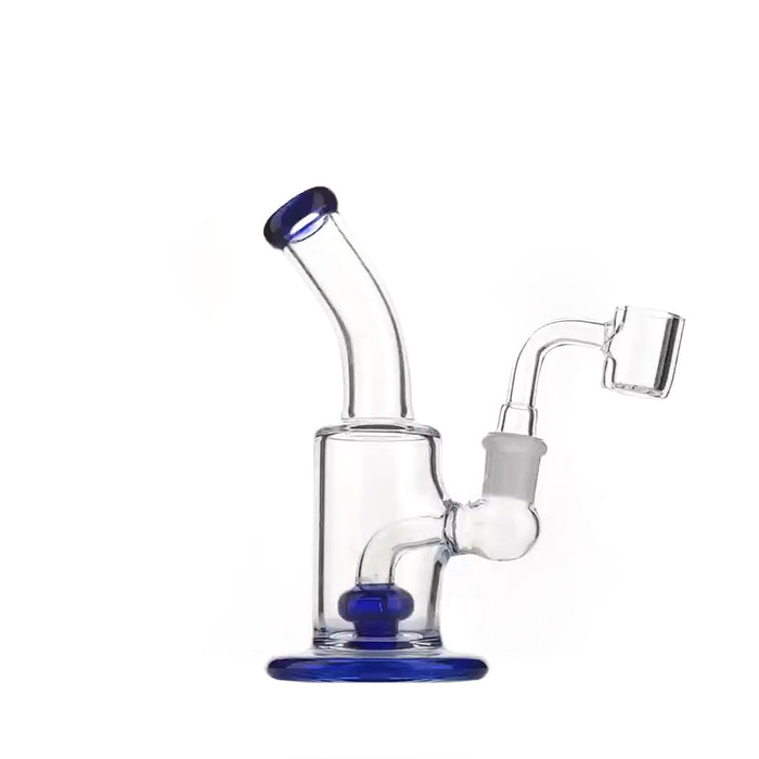 6" Bent Mouth Shower Perc Dab Rig - SmokeZone 420