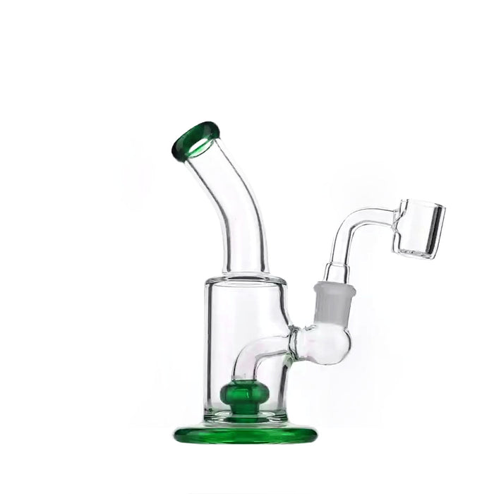 6" Bent Mouth Shower Perc Dab Rig - SmokeZone 420