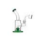 6" Bent Mouth Shower Perc Dab Rig - SmokeZone 420