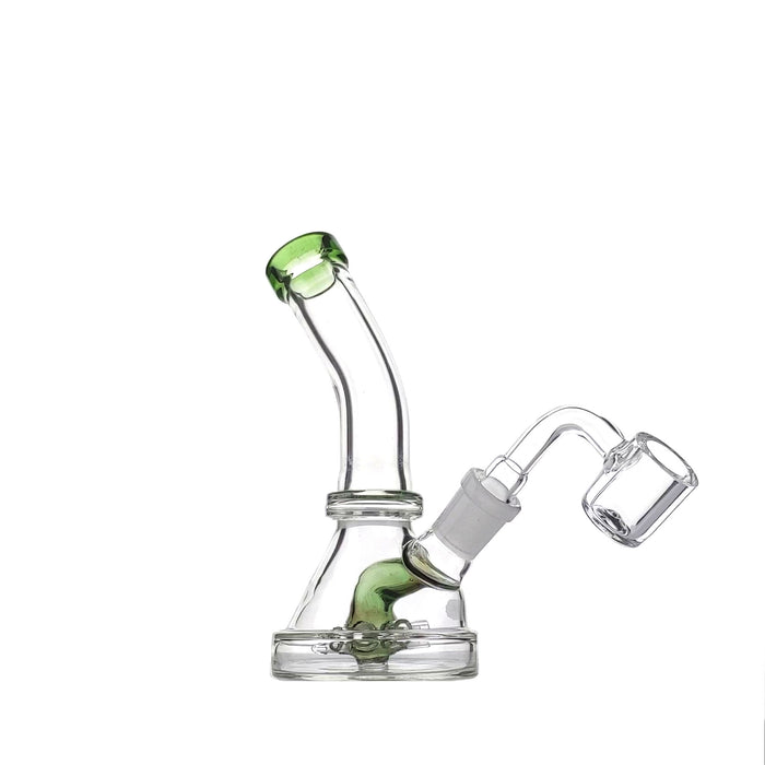 6" Sea Mine Perc Bent Mouth Dab Rig - SmokeZone 420