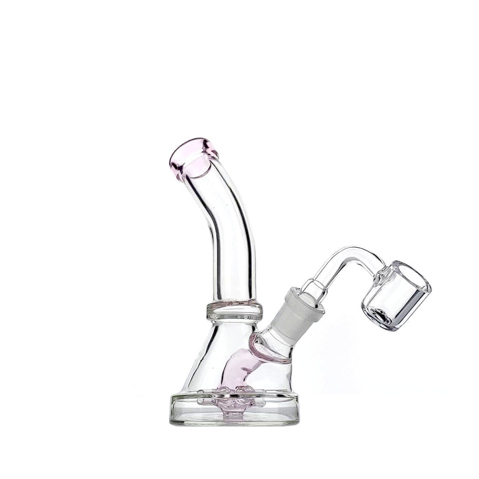 6" Sea Mine Perc Bent Mouth Dab Rig - SmokeZone 420
