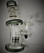 7" Shower Head Perk Dab Rig With 3 Ring Mouth - SmokeZone 420
